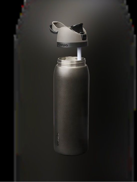 owala Other - Owala 40oz Metallic FreeSip® Water Bottle (Grey Nailed It)